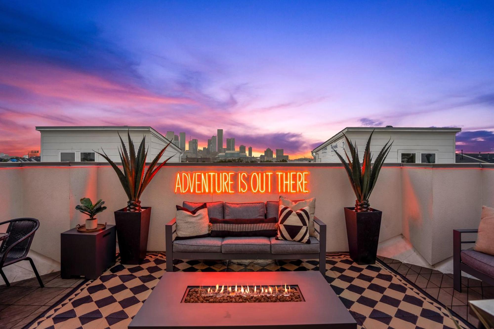 Luxury Downtown Getaway With Breathtaking Views Villa Houston Luaran gambar